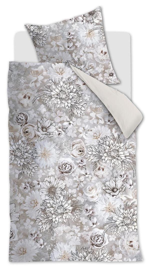 Beddinghouse Riviera Maison Flourish Dekbedovertrek - Zand