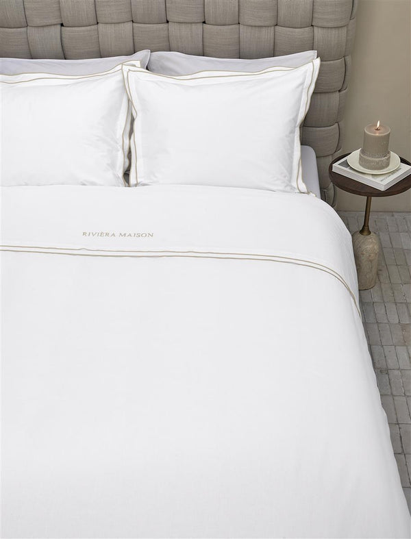 Beddinghouse Riviera Maison Salute Dekbedovertrek - Zand