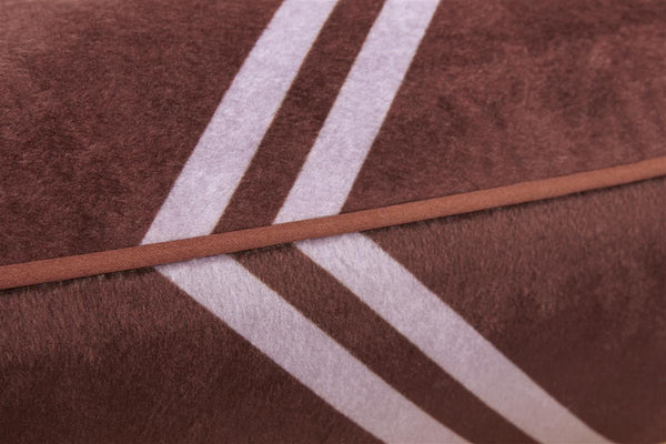 Beddinghouse Vtwonen Diagonal Sierkussen - 50x50 Cm - Donker Rood