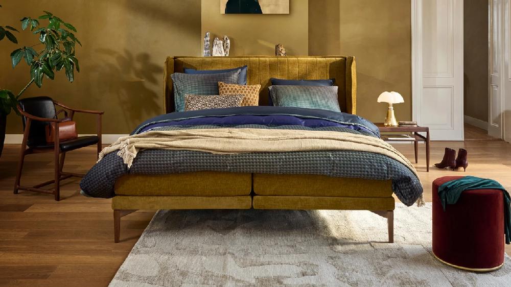 beter bed Bed Element Vivid vlak met gestoffeerd matras beter bed Bed Element Vivid vlak met gestoffeerd matras