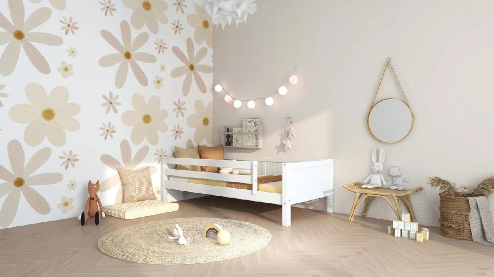 beter bed Bedbank Puck met paneel en uitvalbeveiliging