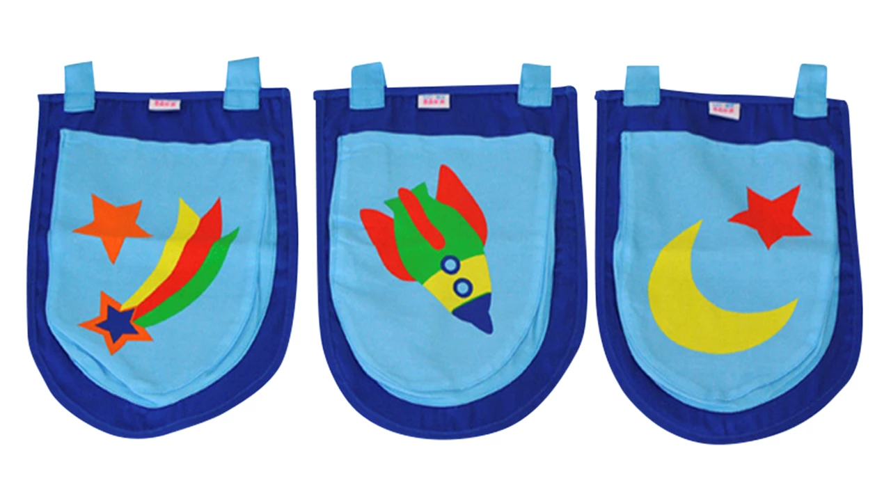 beter bed 3 opbergzakjes astro Pino/Scott