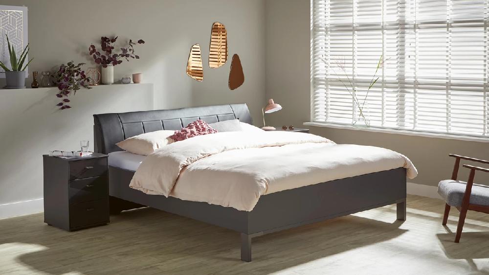 beter bed Bed Suite met poten in rawsteel