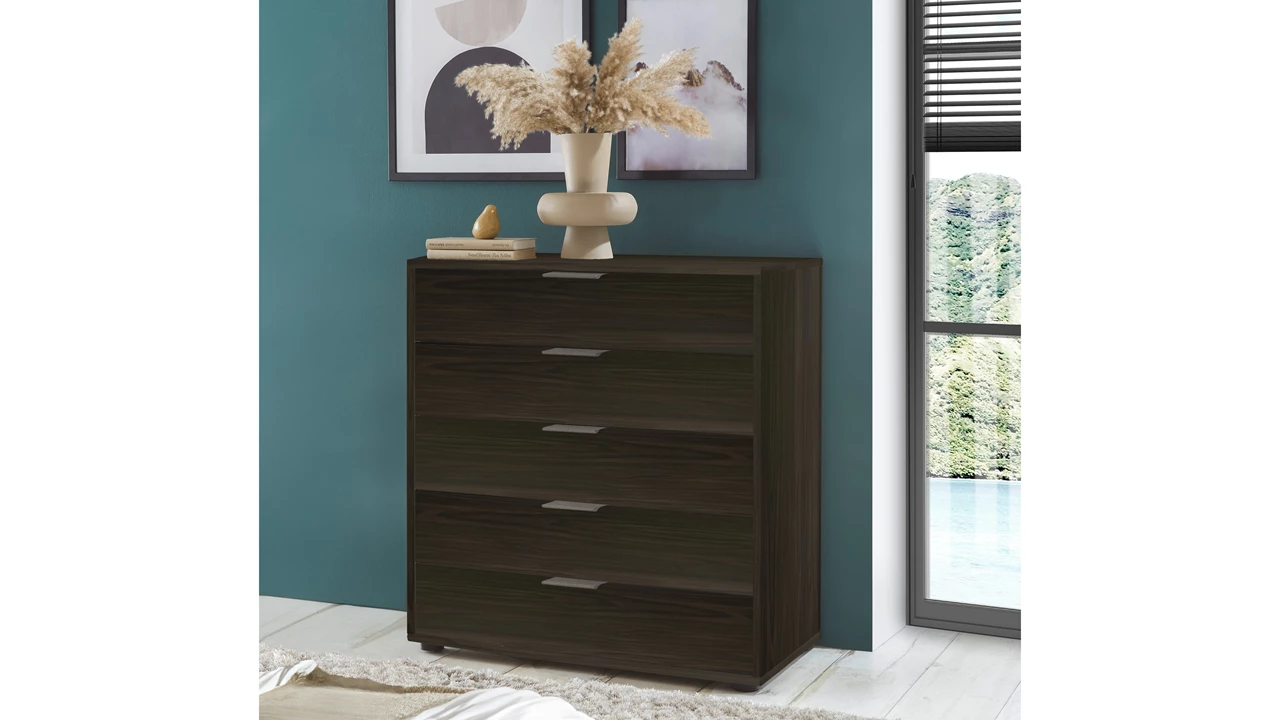 beter bed Commode Onyx met 5 laden