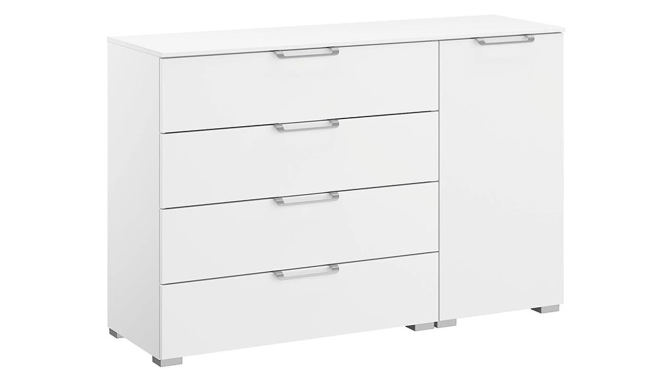 beter bed Commode Sydney met deur en 4 laden