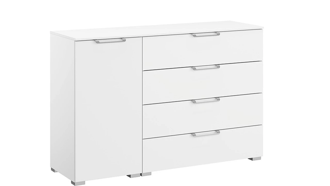 beter bed Commode Sydney met deur en 4 laden