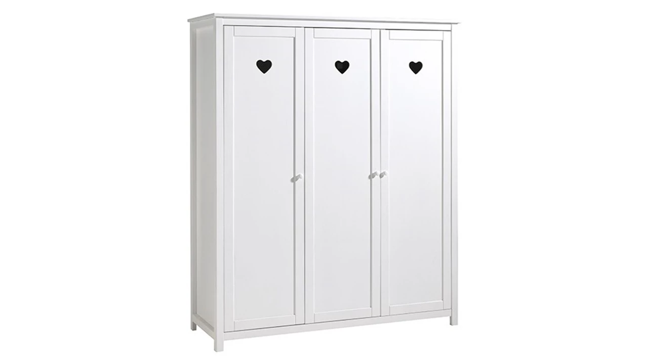 beter bed Draaideurkast Amori 3-deurs