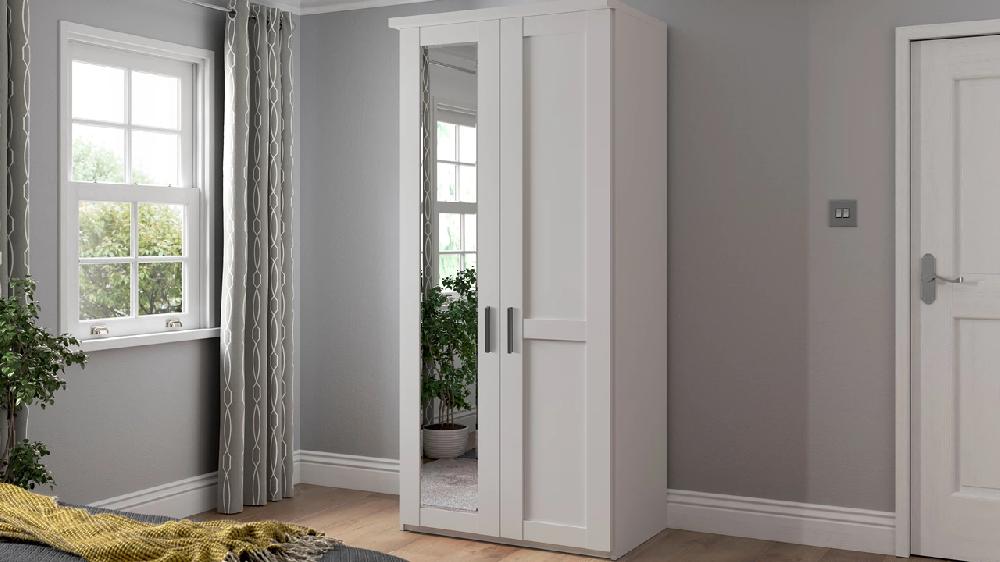 beter bed Draaideurkast Chateau met spiegel