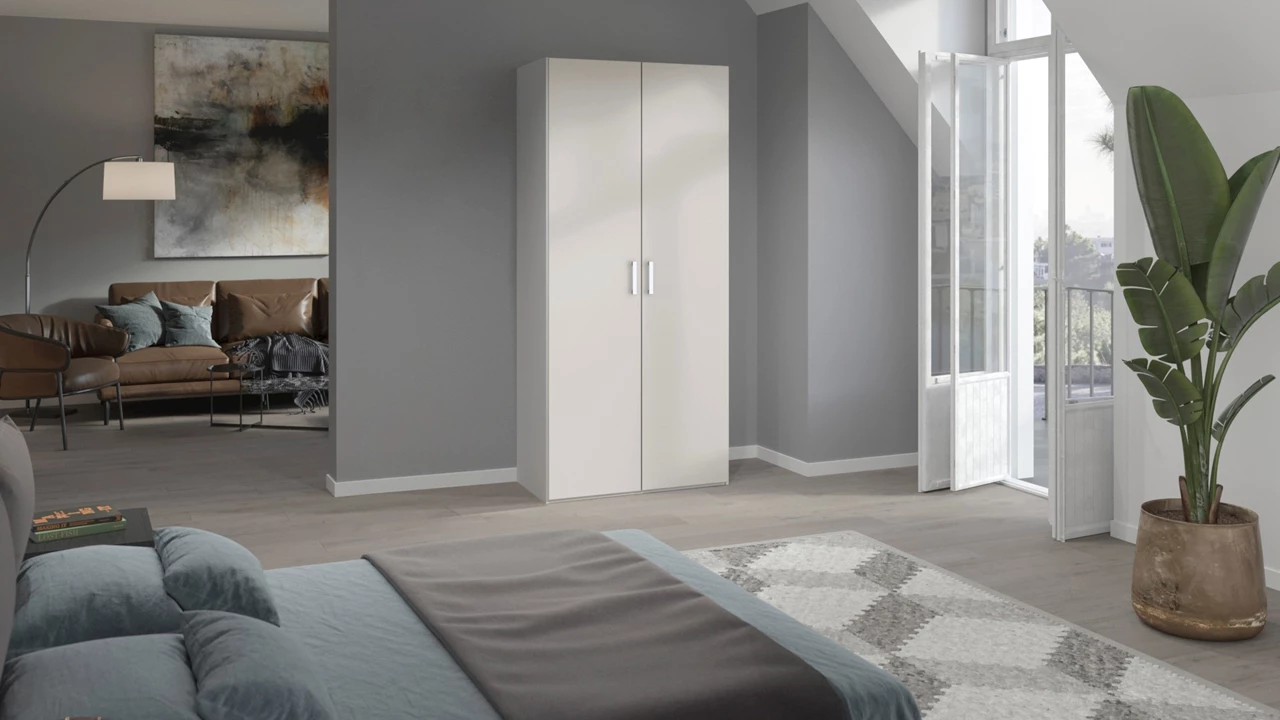 beter bed Draaideurkast Compact