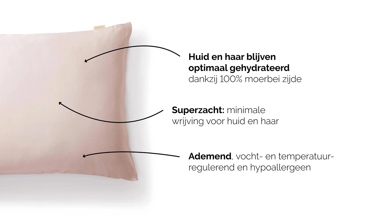 Beter Bed Essenza Kussensloop Alice Moerbei Zijde