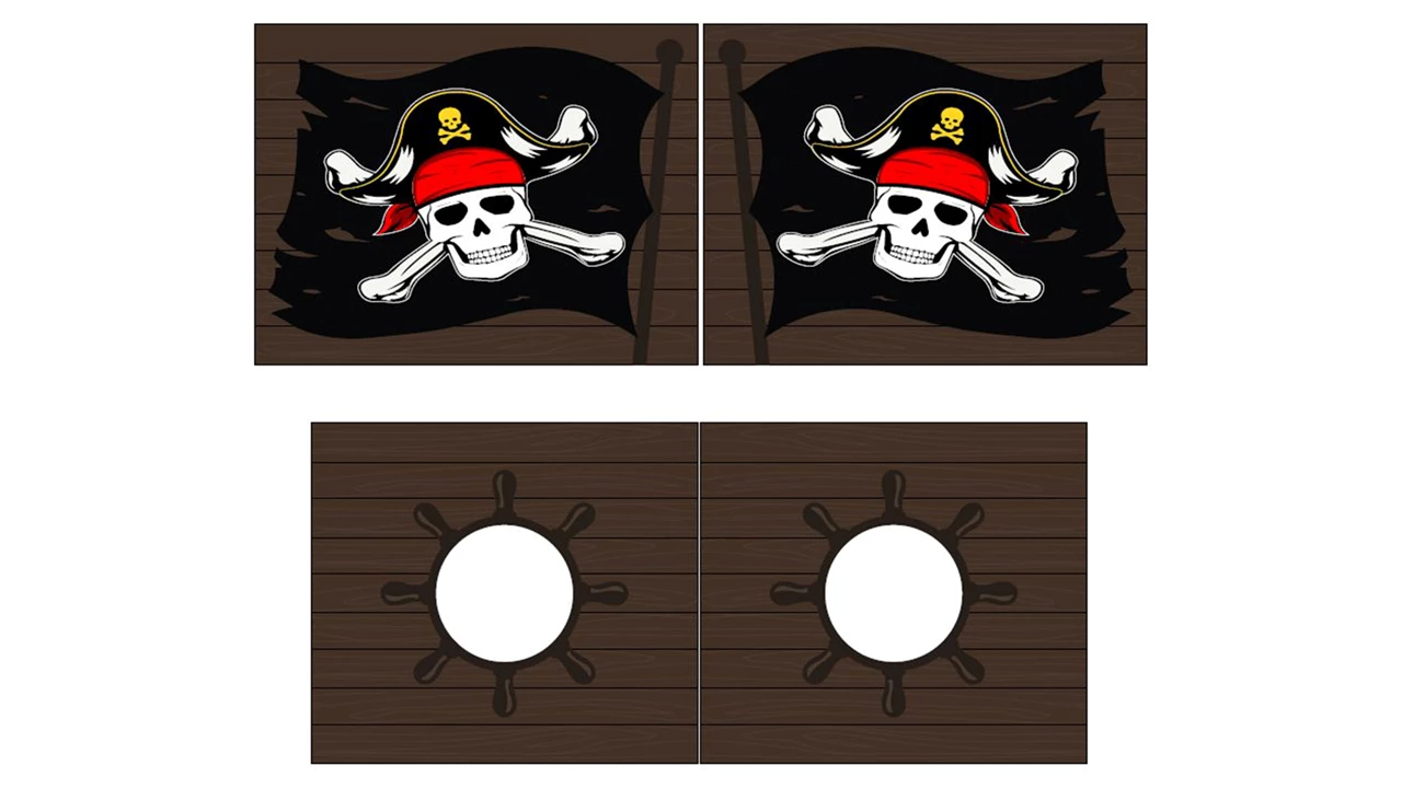 beter bed Gordijnen Caribian pirates Pino/Scott