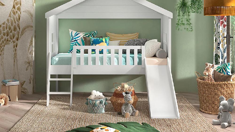 Beter Bed Halfhoogslaper HuisBed Met Glijbaan