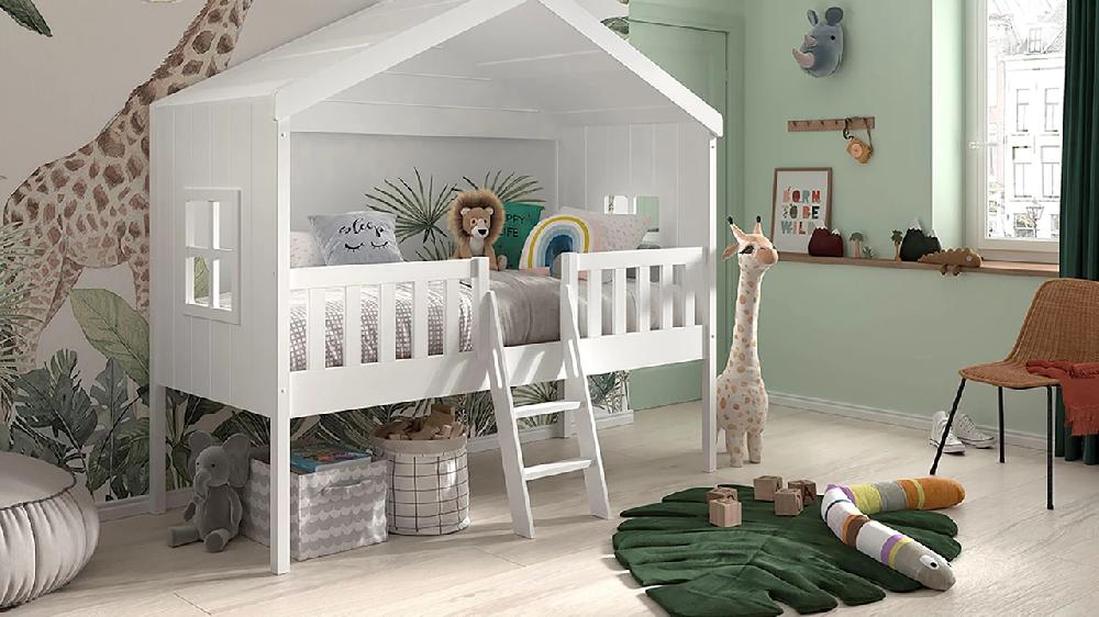 beter bed Halfhoogslaper HuisBed