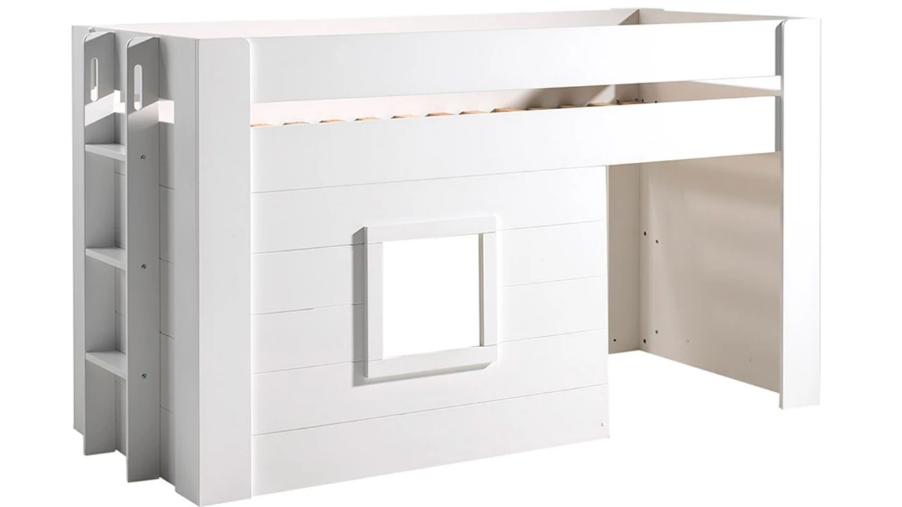 Beter Bed Halfhoogslaper Noah Met Set Gordijnen