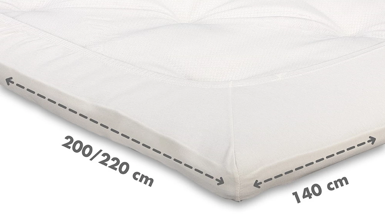 Beter Bed Hoeslaken Beter Bed Select Jersey Topper