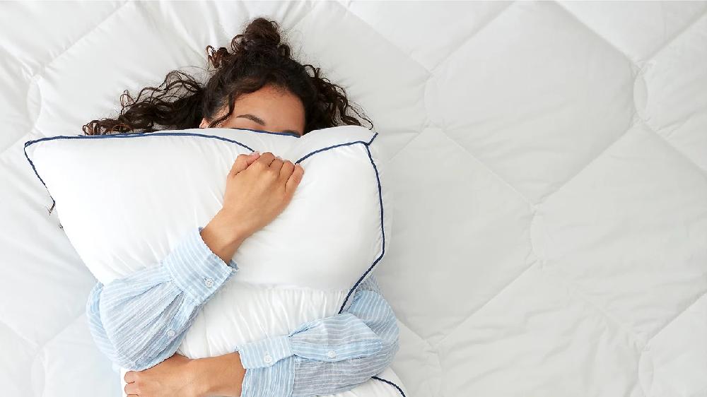 Beter Bed Hoofdkussen Silvana Comfort Blauw