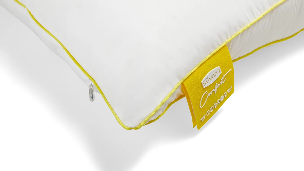 Beter Bed Hoofdkussen Silvana Comfort Geel