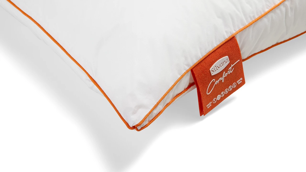 Beter Bed Hoofdkussen Silvana Comfort Oranje