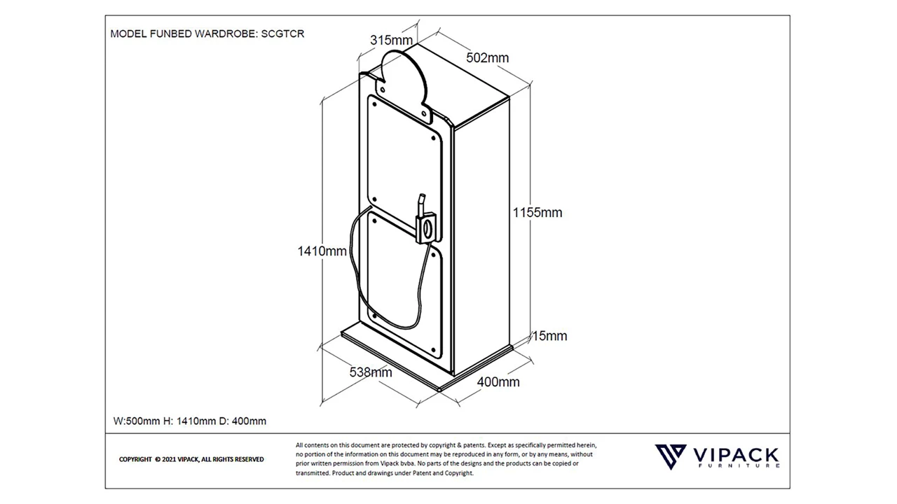 Beter Bed Kast Benzinepomp