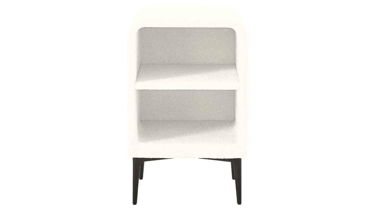 Beter Bed Nachtkast Rond B Bright Met Poten