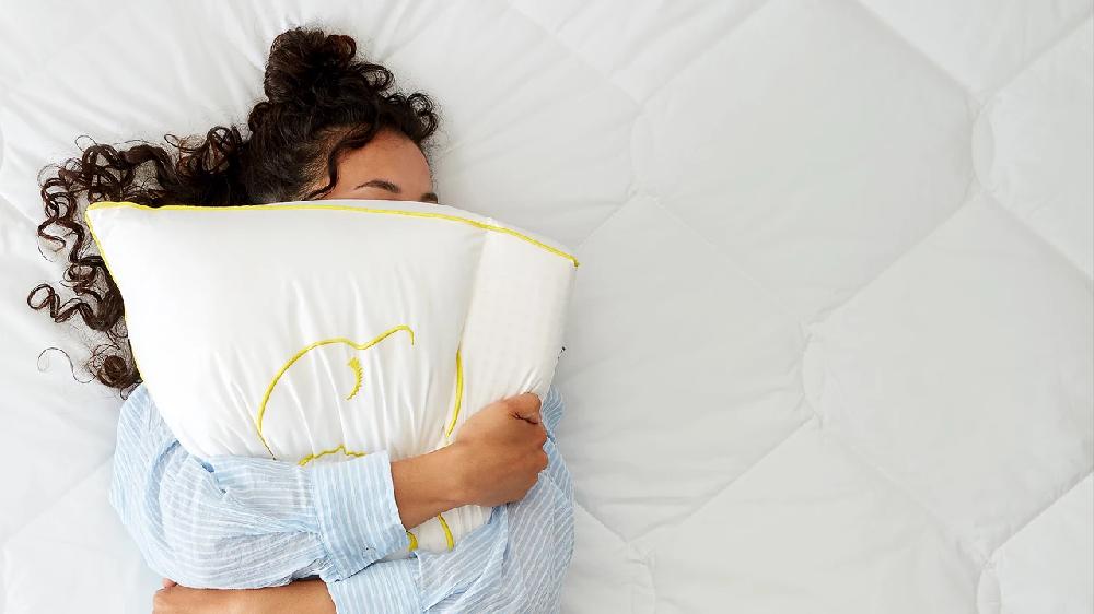 Beter Bed Neksteunkussen Silvana Support Geel