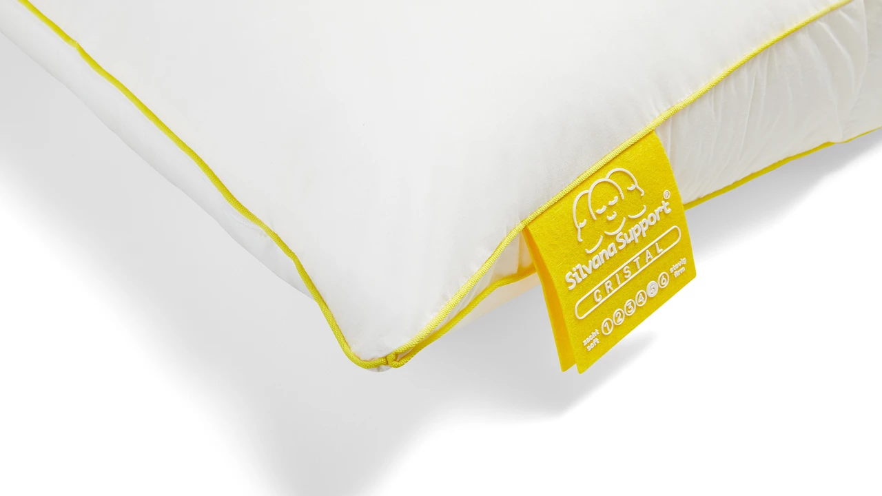 Beter Bed Neksteunkussen Silvana Support Geel