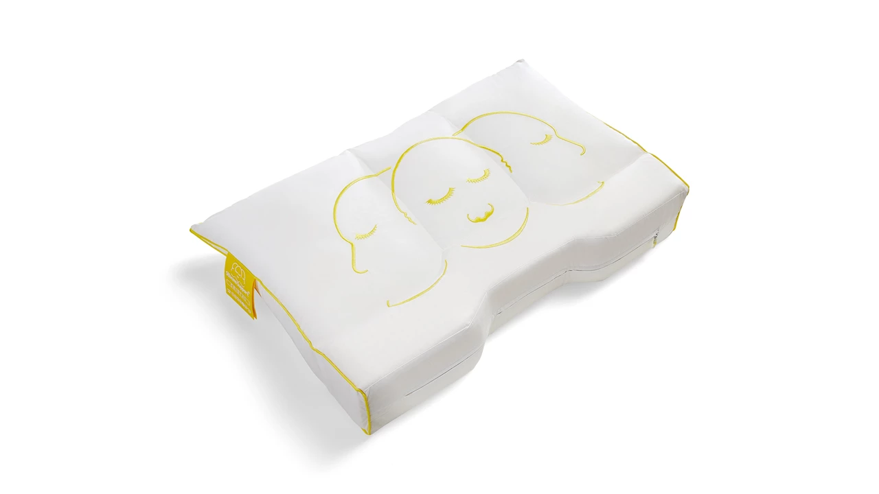 beter bed Neksteunkussen Silvana Support Geel