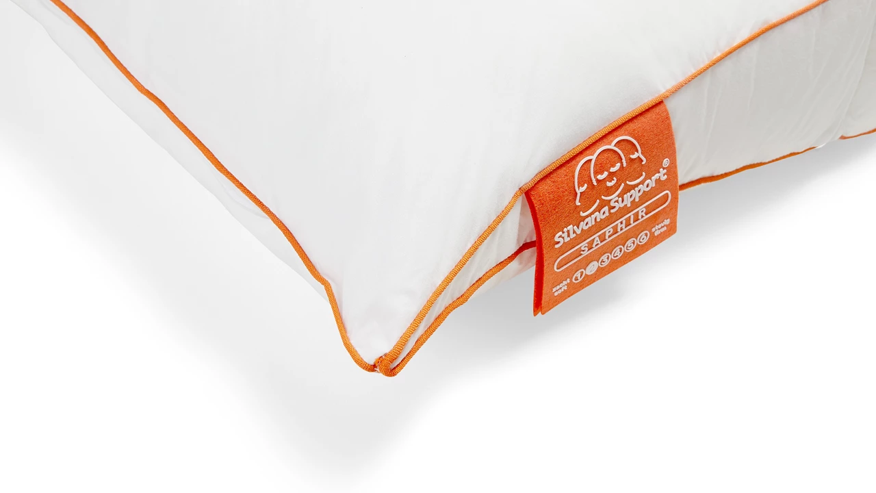 Beter Bed Neksteunkussen Silvana Support Oranje
