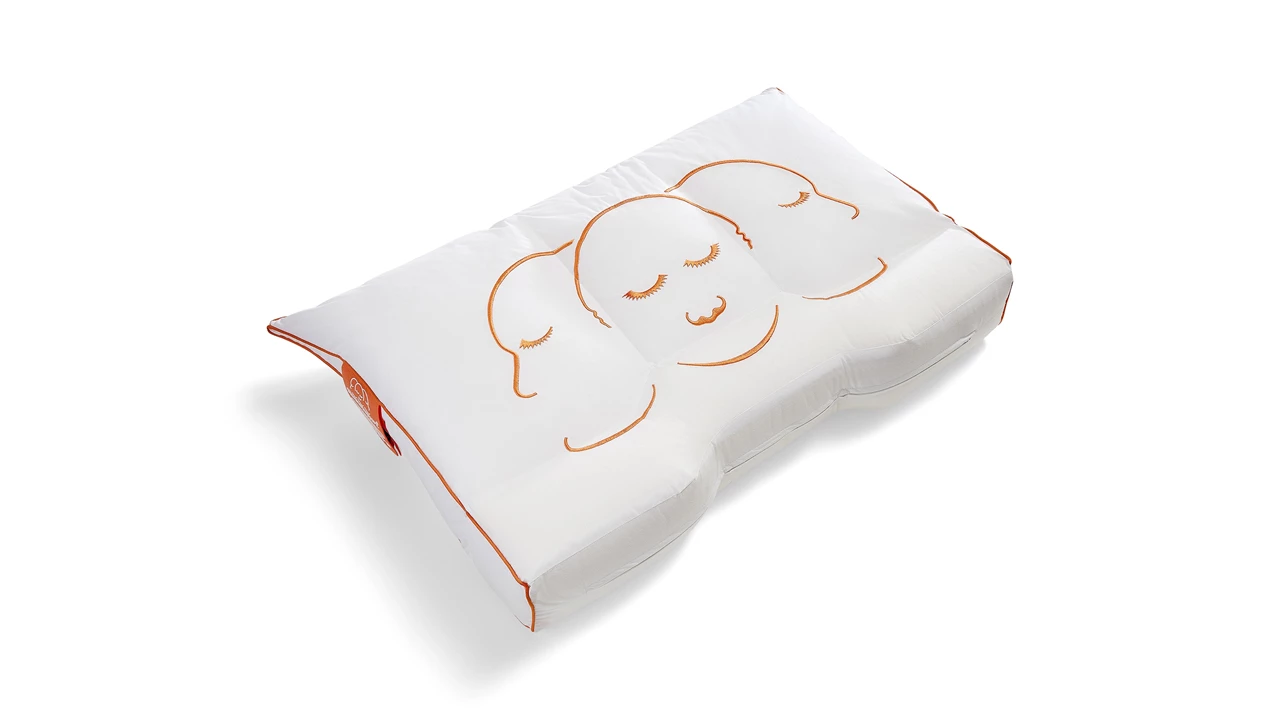 beter bed Neksteunkussen Silvana Support Oranje