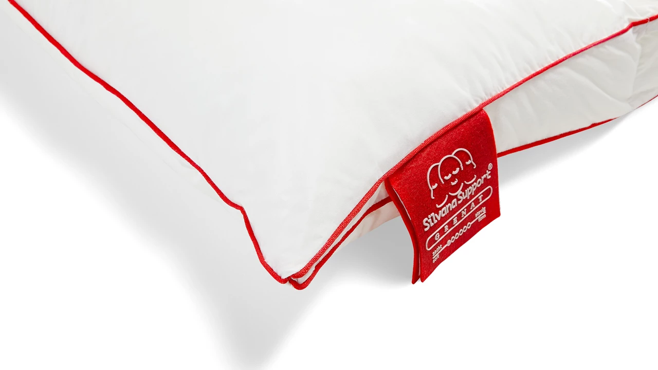 Beter Bed Neksteunkussen Silvana Support Rood