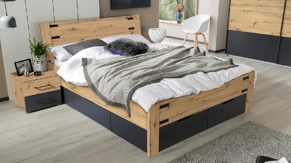 beter bed Opbergbed Birmingham met laden