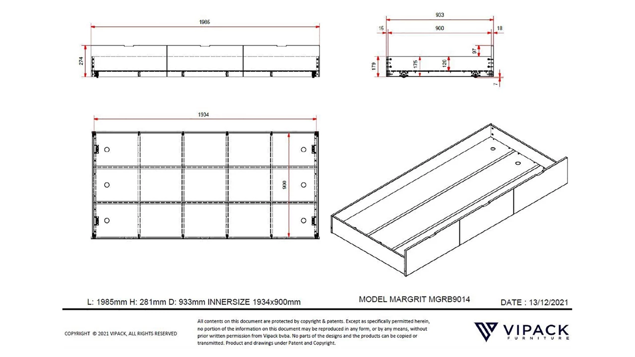 Beter Bed Slaaplade Margrit