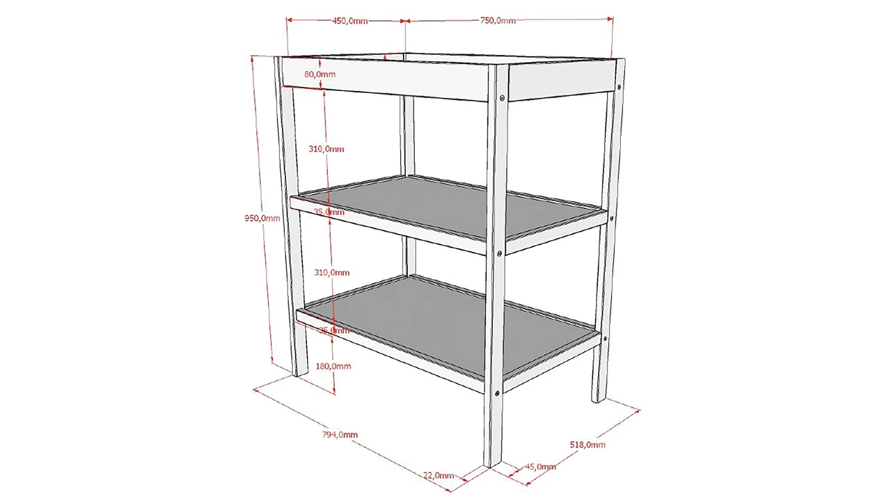 Beter Bed Verzorgingstafel Dino