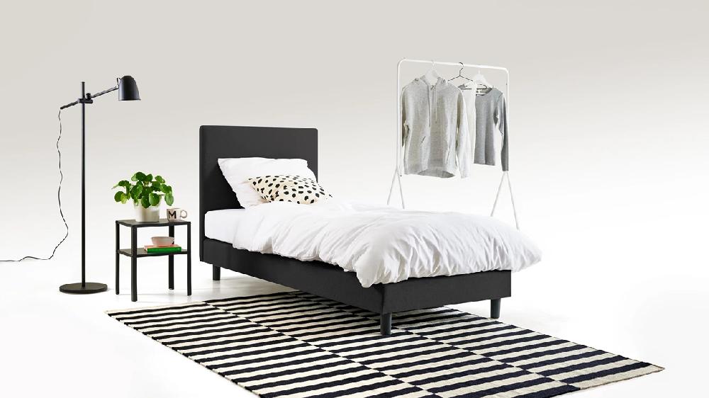 beter bed Box Ambra vlak met Silver Pocket Deluxe Foam matras