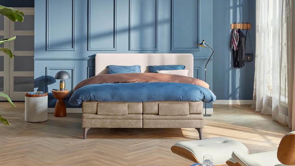 Beter Bed Boxspring Attraktiv Lykka Verstelbaar Met Gestoffeerd Matras