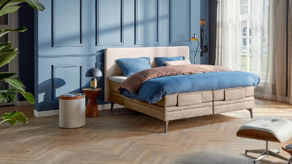 Beter Bed Boxspring Attraktiv Lykka Verstelbaar Met Gestoffeerd Matras