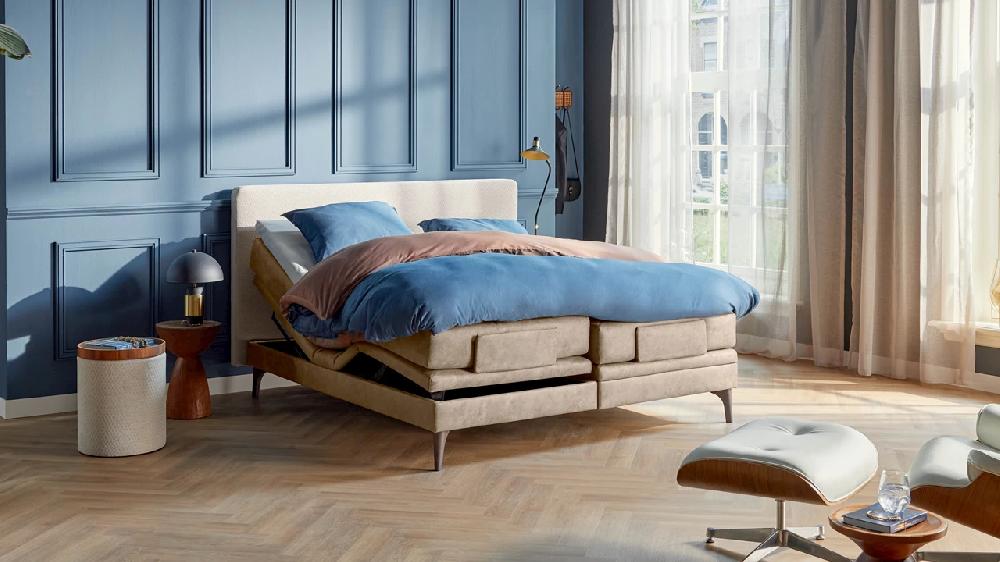 beter bed Boxspring Attraktiv Lykka verstelbaar met gestoffeerd matras