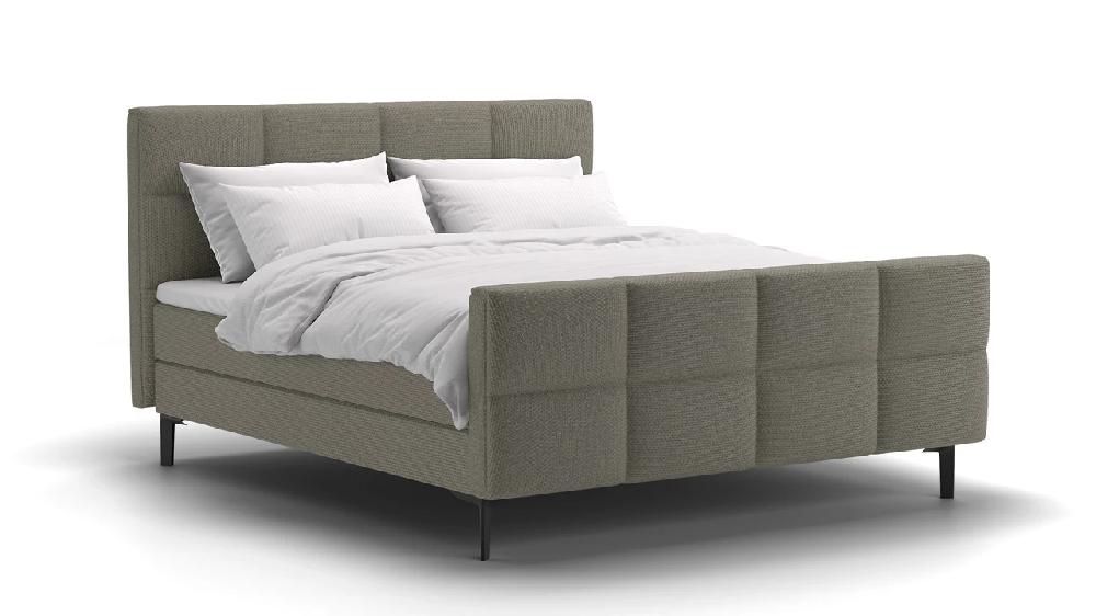 beter bed Boxspring Attraktiv Trendik vlak met gestoffeerd matras stofgroep Cyber