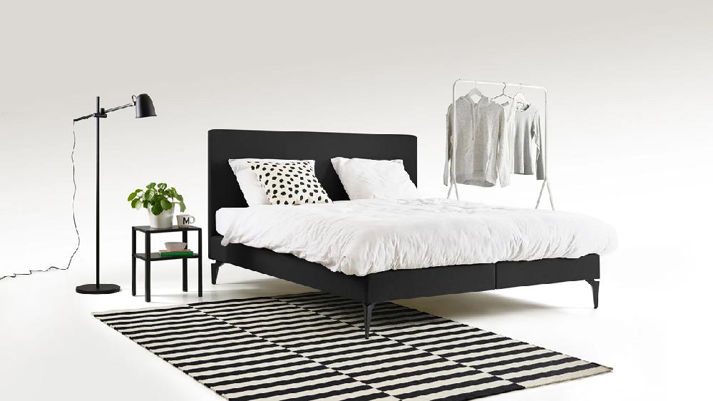 beter bed Boxspring Cisano vlak met Silver Pocket Deluxe Foam matras