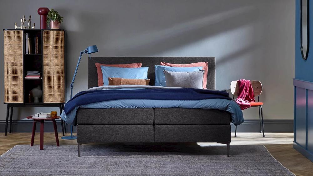 Beter Bed Boxspring Emerald Vlak Met Gestoffeerd Matras