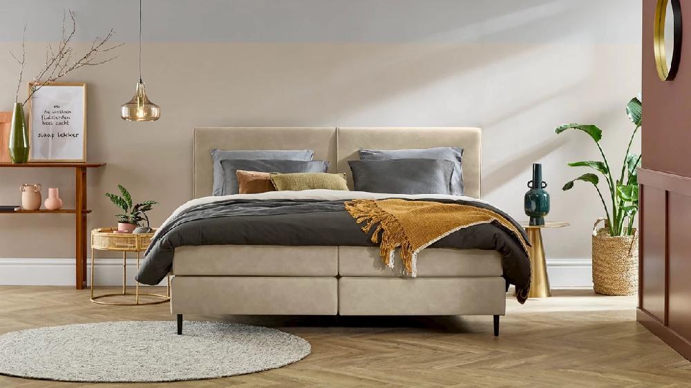 Beter Bed Boxspring Opal Vlak Met Gestoffeerd Matras