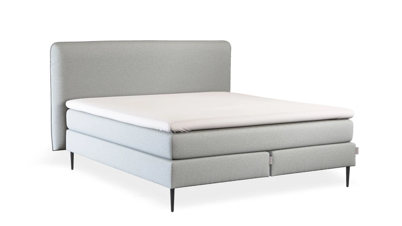 Beter Bed Boxspring Quartz Vlak Met Gestoffeerd Matras