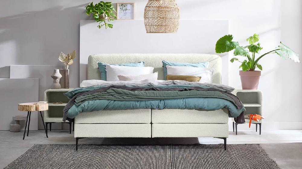 Beter Bed Boxspring Quartz Vlak Met Gestoffeerd Matras