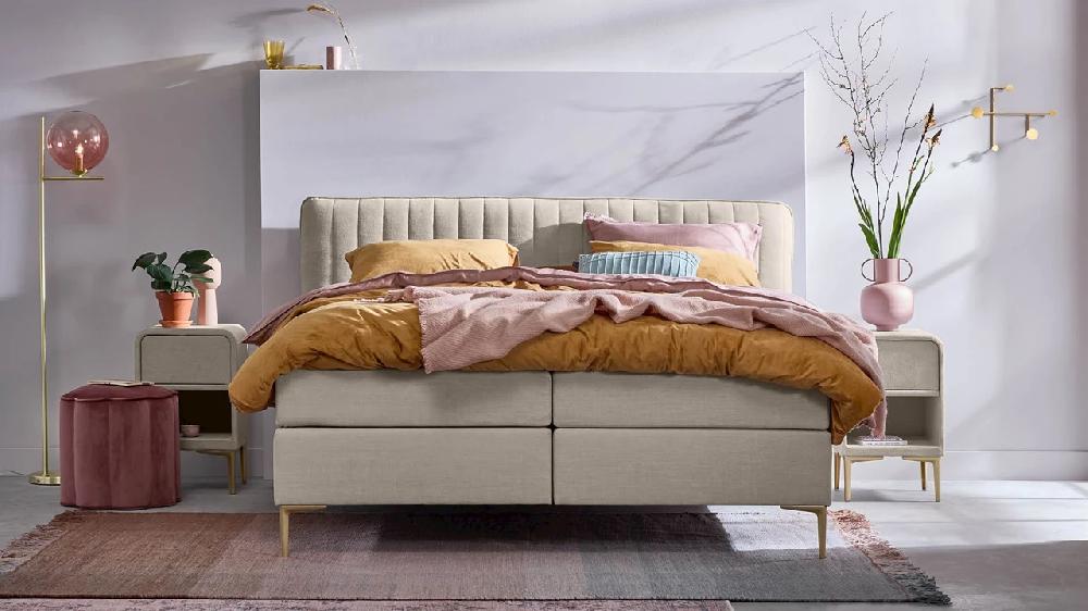 Beter Bed Boxspring Ruby Vlak Met Gestoffeerd Matras