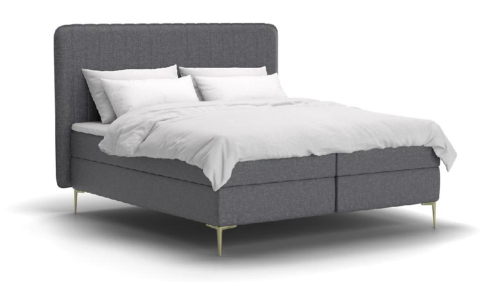 beter bed Boxspring Ruby vlak met gestoffeerd matras stofgroep Hygge