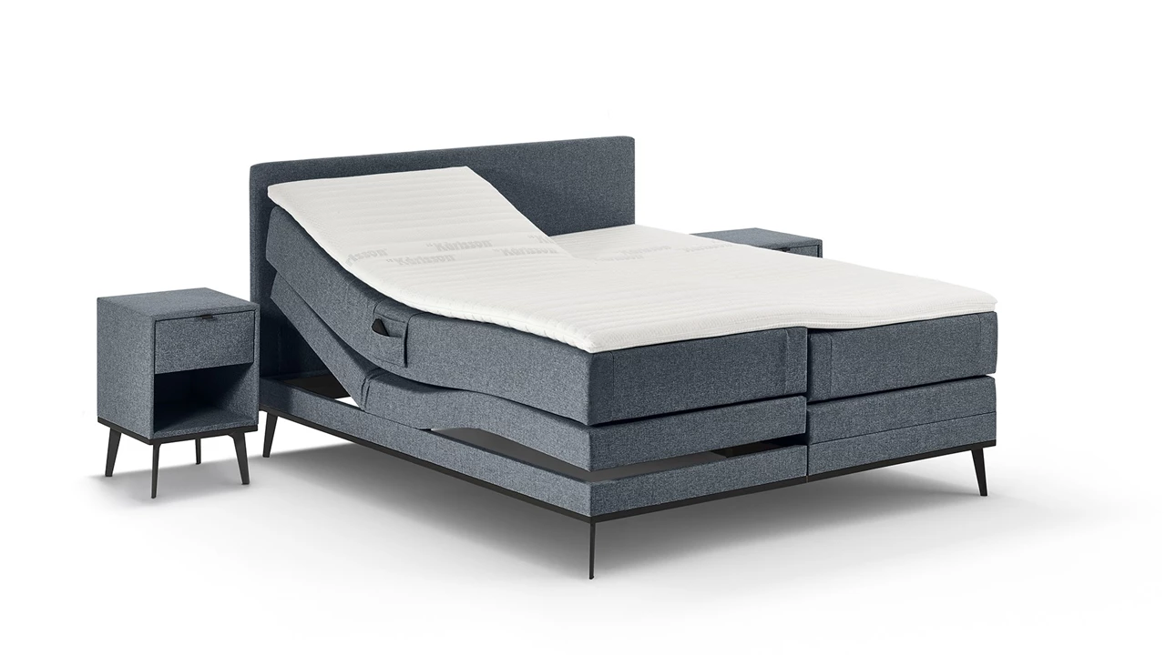 Beter Bed Boxspring Viggo Verstelbaar Met Gestoffeerd Matras