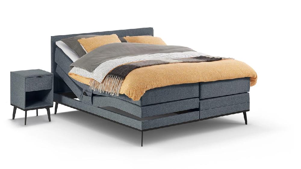 beter bed Boxspring Viggo verstelbaar met gestoffeerd matras
