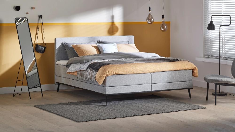 beter bed Boxspring Viggo vlak met gestoffeerd matras beter bed Boxspring Viggo vlak met gestoffeerd matras