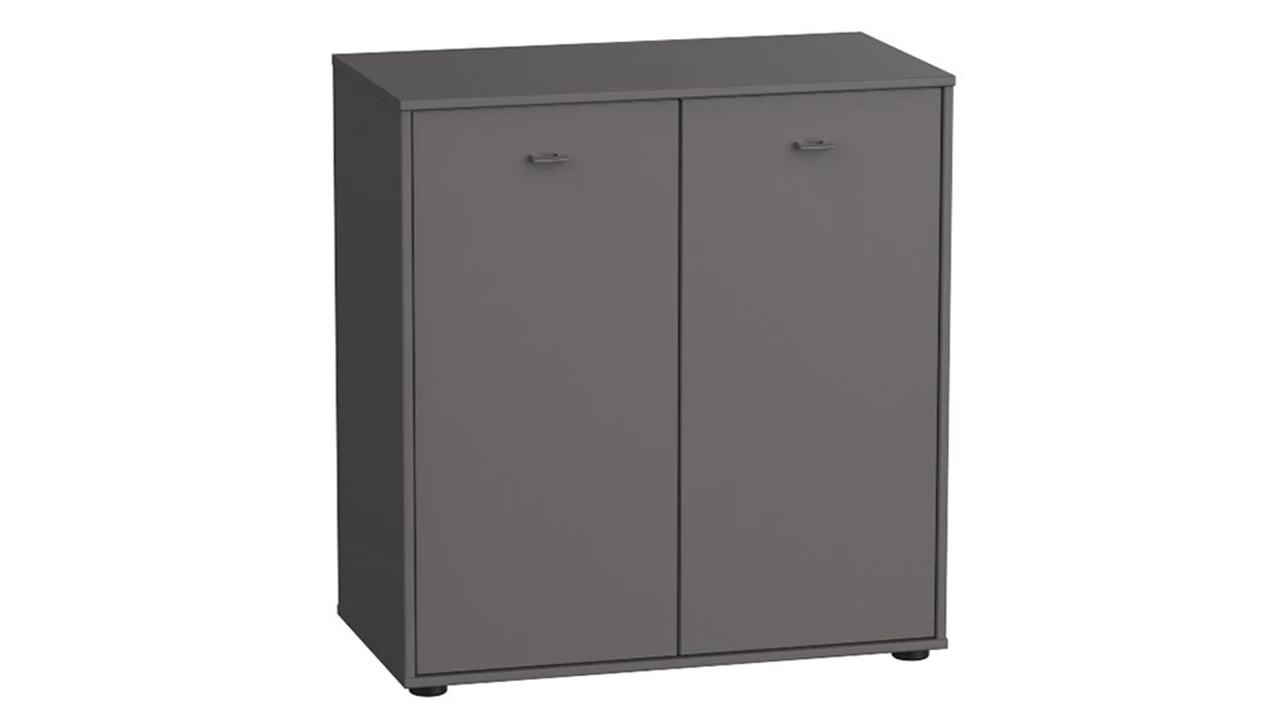 beter bed Commode Suite met 2 deuren en grepen in chroomkleur