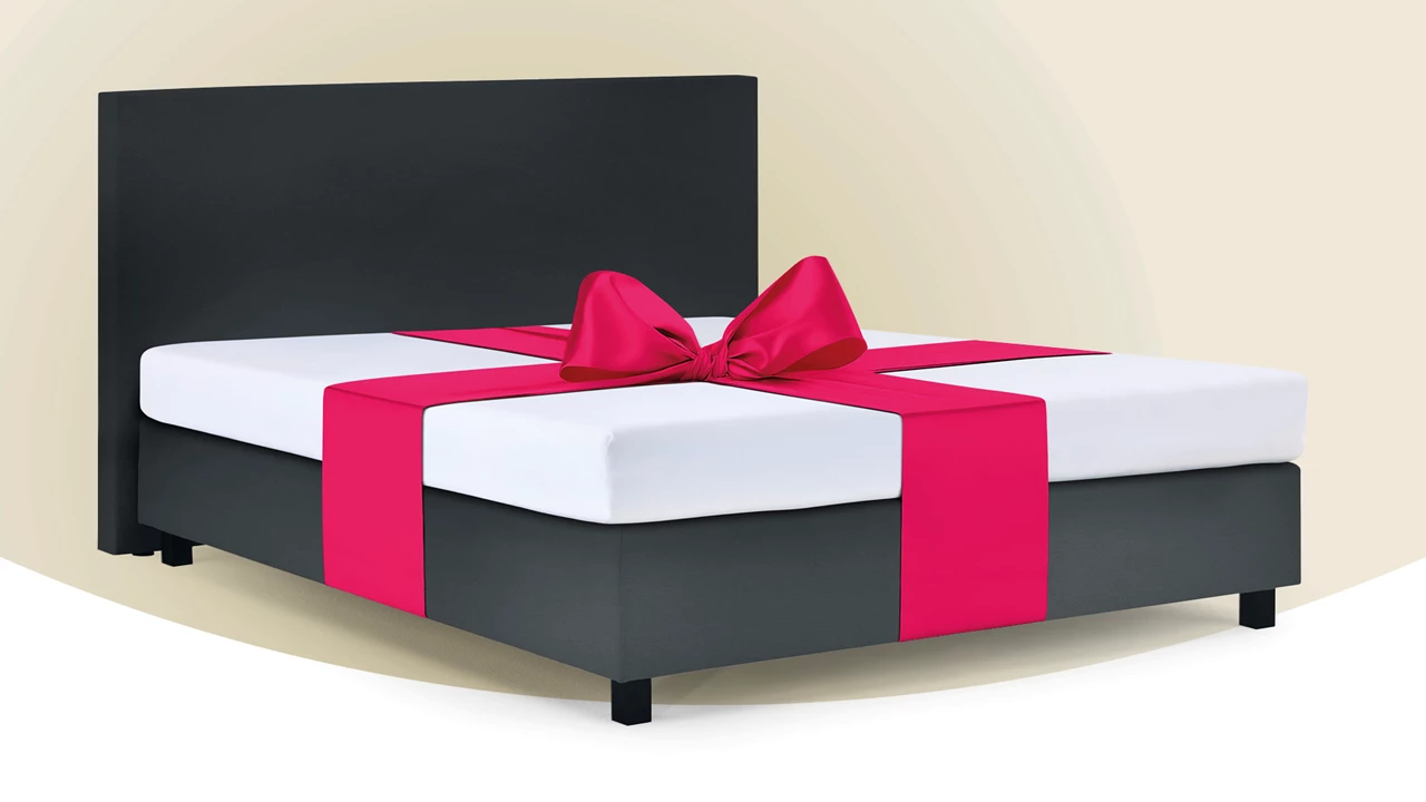 beter bed Gratis Boxspring Autentik Tunn bij B Bright Platinum 200 matras